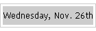 Wednesday, Nov. 26th