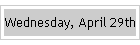 Wednesday, April 29th