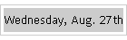Wednesday, Aug. 27th