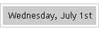 Wednesday, July 1st