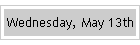 Wednesday, May 13th