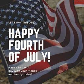 Free and customizable fourth of july templates